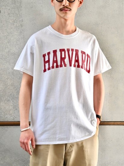 1990~00's Vintage Printed T-shirt "HARVARD"