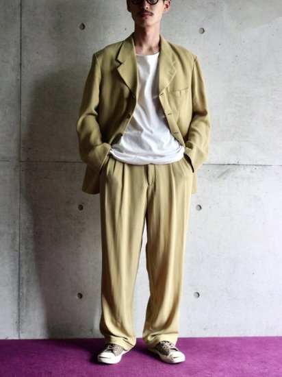1980~90's Vintage Soft-Suit YELLOW 