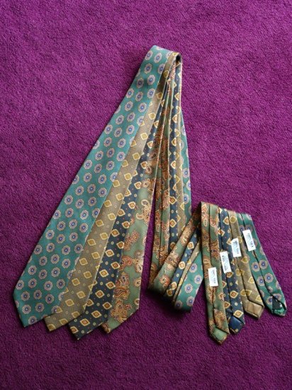 1990's Vintage Silk Tie PLINIO E PLINIO С