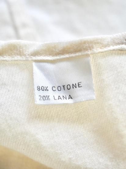 1990's GIANFRANCO FERRE Studio0001 Cotton&Wool Design Shirt 1990's GIANFRANCO FERRE Studio0001 Cotton&Wool Design Shirt