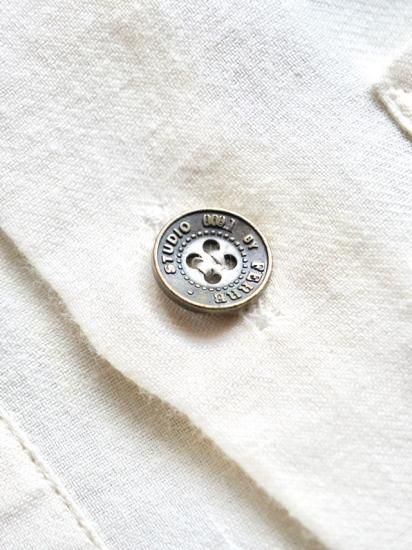 1990's GIANFRANCO FERRE Studio0001 Cotton&Wool Design Shirt 1990's GIANFRANCO FERRE Studio0001 Cotton&Wool Design Shirt