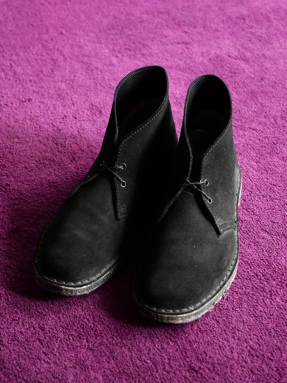 1990's Vintage Clarks Desert Boots
Made in England. / BLACK