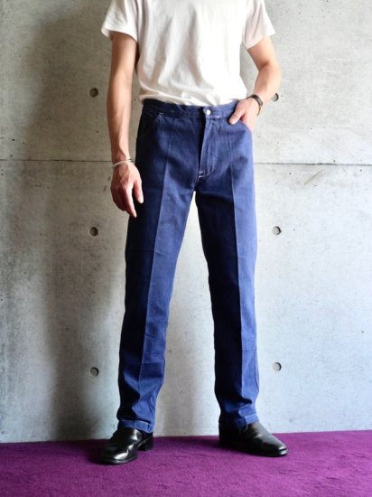 Slim1970's UK Vintage Denim Trousers
form "Prison Department"