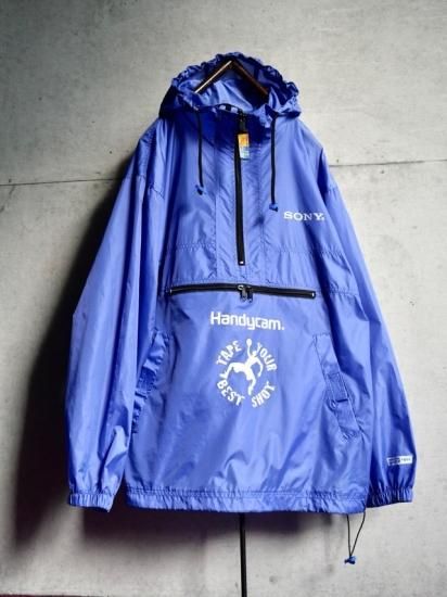 1980's~ Vintage Nylon Smock "SONY Handycam"