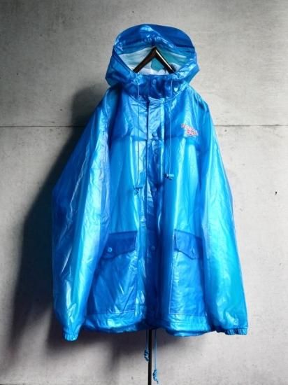 1980~90's Vintage Reebok PVC Waterproof Parka