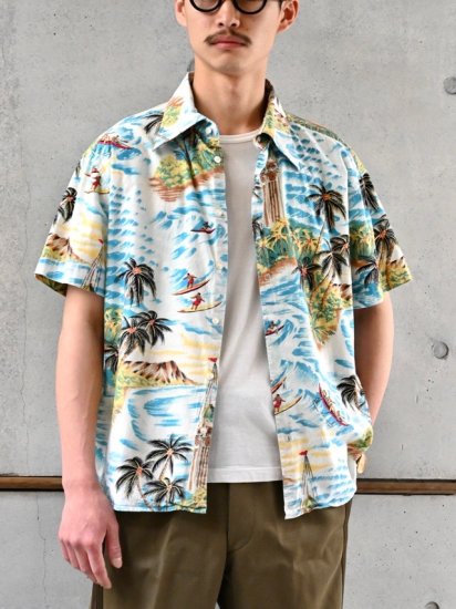 1990's Vintage Aloha Cotton Shirt 