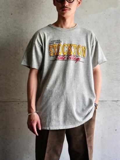 1980's Vintage USA Champion Printed T-shirt
STOCKTON College