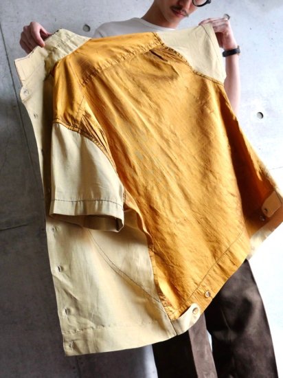 Anonymous Vintage Linen&Silk Design Shirt