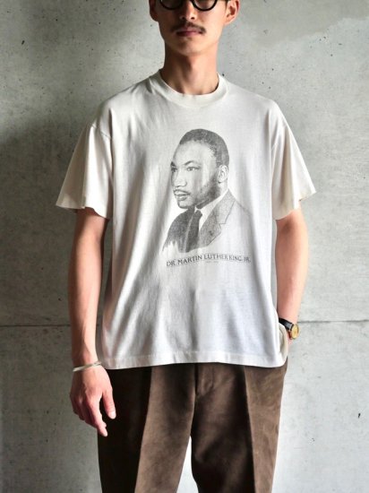 1980's Vintage Printed T-shirt "Dr. Martin Luther King Jr."