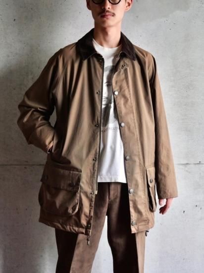 00's Barbour Non-waxed Cotton Jacket
LIGHT WEIGHT BEAUFORT / BROWN 