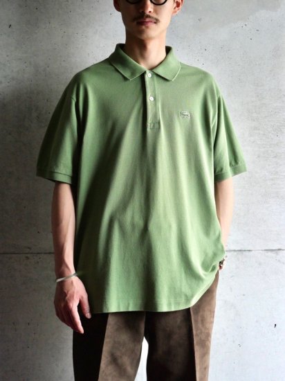 1990's Vintage LACOSTE S/S Polo "GREEN"