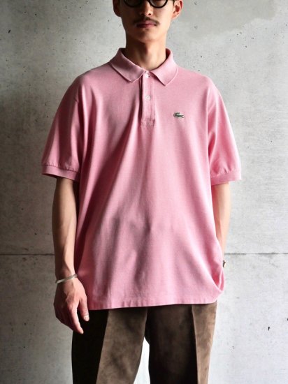 1990's Vintage LACOSTE S/S Polo "PINK"