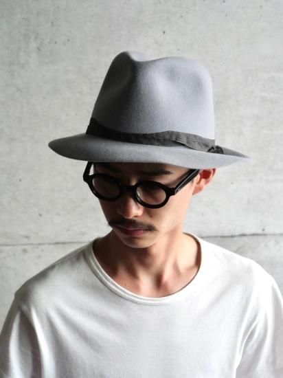 "TAKAHIROMIYASHITA The Soloist." Fedora Hat GRAY