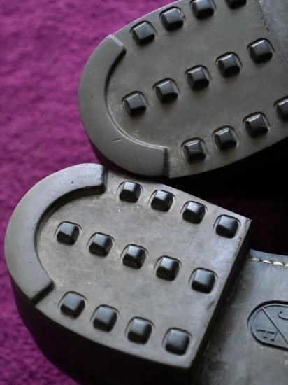 J.FENESTRIER Black Leather Shoes pour(for) BARNEYS NEWYORK model