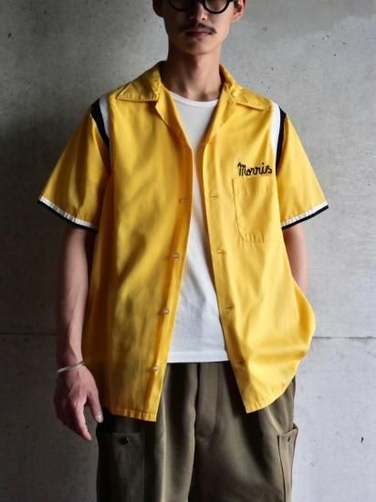 1970's Vintage HILTON Bowling Shirt
Yellow / EQUIPMENT SPECIALIST