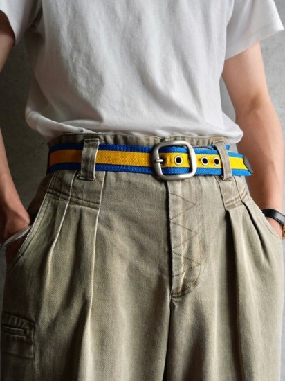 00's OUTPOST Canvas Belt / Made in England.