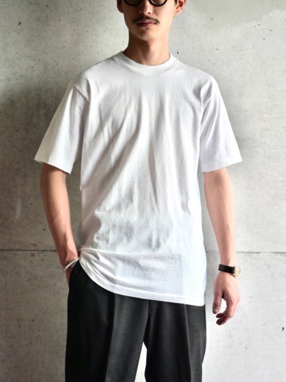 size L1970's Vintage J.C.Penney 100% Cotton White T-shirt
