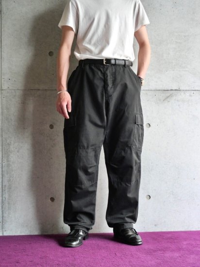 1990~00's M-65 type Cargo Trousers BLACK