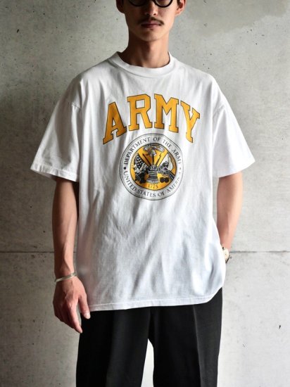 late90's Vintage Printed T-shirt "ARMY"