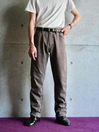 1980's Wrangler 13MWZ Denim Pants
"Milk Cocoa Color" / Made in USA.