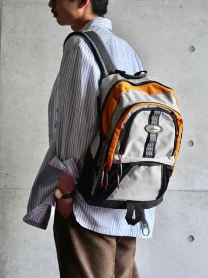 1990~00's Outline Day-Pack / ORANGE & GREY