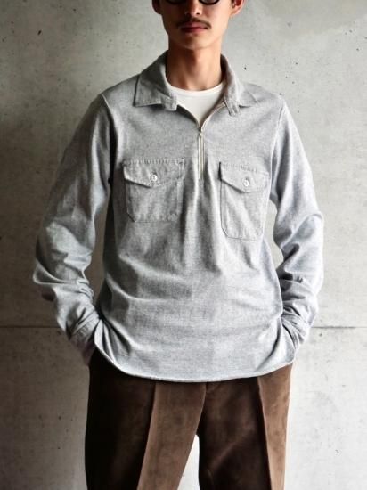 Engineered Garments Asymmetry Pocket
Light Sweat Pullover Shirt