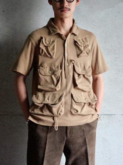 Nepenthes Hunting Pocket Polo Shirt 