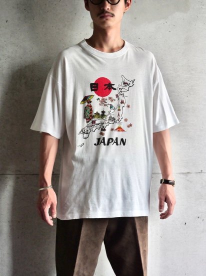 1980~90's Vintage Printed T-shirt "JAPAN"
