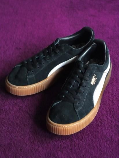 PUMA "SUEDE" Sneakers / BLACK