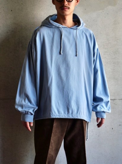 1990's WEK Hooded Smock, 100% Cotton / Made in USA.
