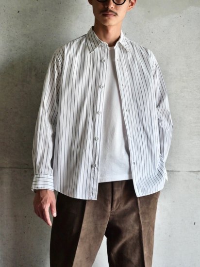 Early90's M.D.S.(IsseyMiyake) Stripe Shirt
