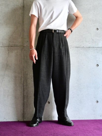 1980~90's Vintage Canadian Tailored 4tucks Trousers