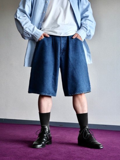 1990's Vintage GATE Denim Tuck Shorts