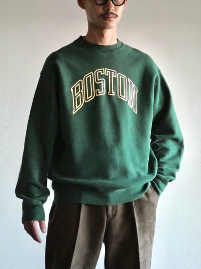 1990's Vintage Printed Sweat BOSTON
Made in USA.