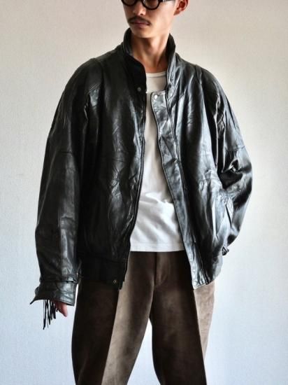 1980's Vintage Sheepskin Fringe Blouson