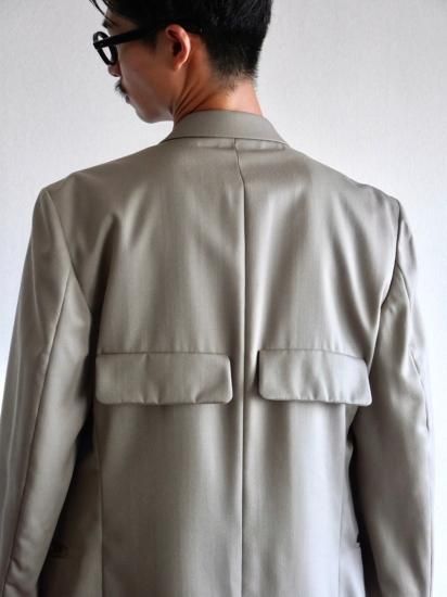 1990's Vintage Andr&#233; Villard Double-breasted Tailored Jacket (Add: Fake Back Flaps & Polo Label