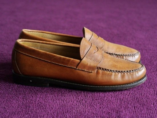 1990~00's BrooksBrothers
Leather Coin-Loafers CAMEL