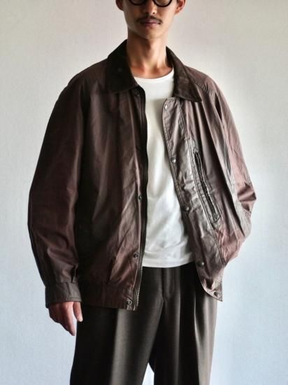 1980~90's Britton (from BELSTAFF)
DORSET model Waxed Cotton Blouson