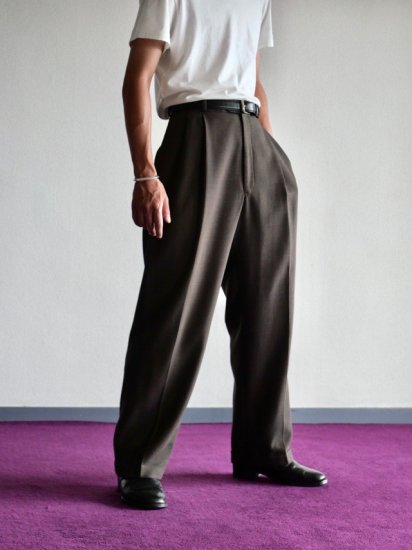 1980's Vintage BARRY BRICKEN Soft Cloth Trousers
