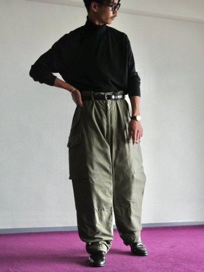1960's Vintage Canadian Military
Heavy Cotton&Nylon Cargo Trousers