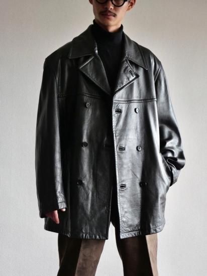 1980's Vintage MARIO VITTORIO Goat Leather Coat Exclusively for NeimanMarcus / Made in Italy. - Vintage & Archive 1980's Vintage MARIO VITTORIO Goat Leather Coat Exclusively for NeimanMarcus / Made in Italy. - Vintage & Archive