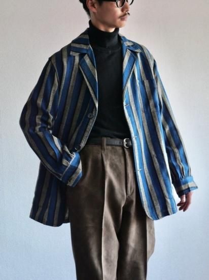 1950~60's Vintage BAER&FULLER Wool Stripes Jacket