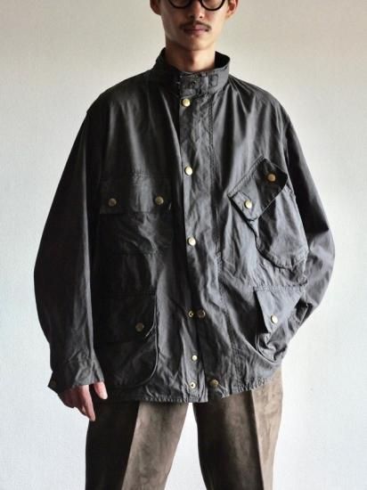 1990's Vintage Barbour BEACON / fade Black / size 46