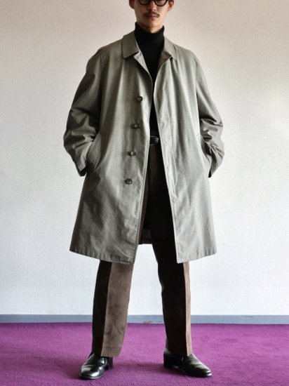1960~70's Vintage Gleneagles Balmacaan Coat
+"Palette by Glenoit" Boa Liner