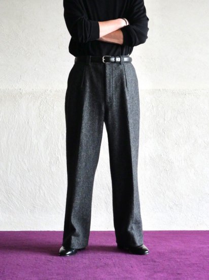1970~80's Woolrich Herringbone Tweed Pants(w.76)