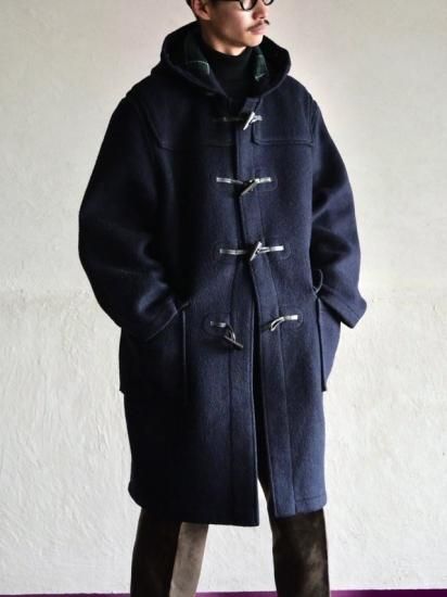 1970~80's GLOVERALL Duffle Coat NAVY