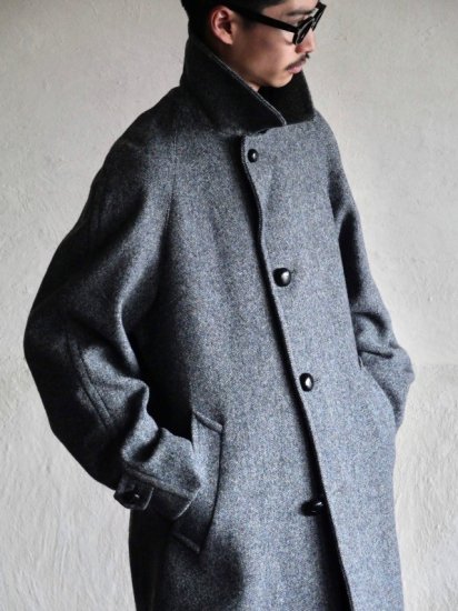 1970~80's PENDLETON Tweed Balmacaan Coat