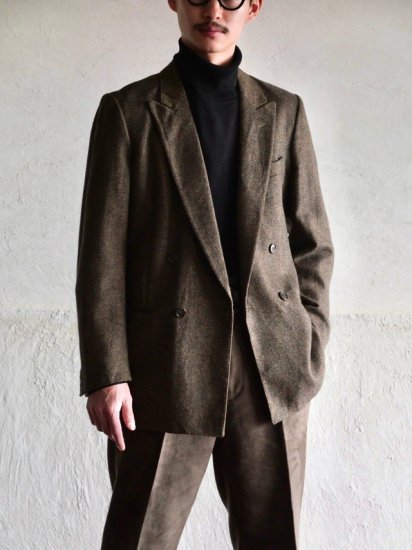 Vintage 1980~90's SETTEPIU Tweed Jacket / Made in Italy