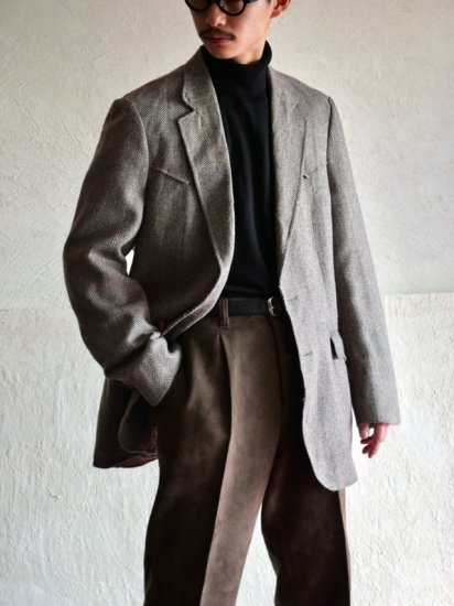 Vintage 1970's  SHEPLERS Tweed Jacket / Made in USA