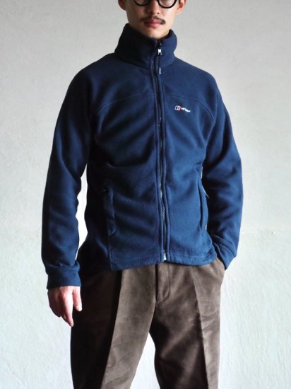 Vintage 2008s Berghaus fleece Jacket / Navy